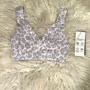 Glyder Tide Bra in Ice Leopard XS